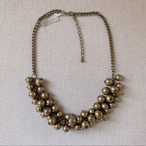 Old Navy Chunky Faux Gold statement necklace
